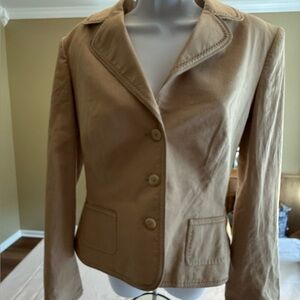 Tahari Blazer Womens 12 Button Close Pockets Business Casual Feminine Chic